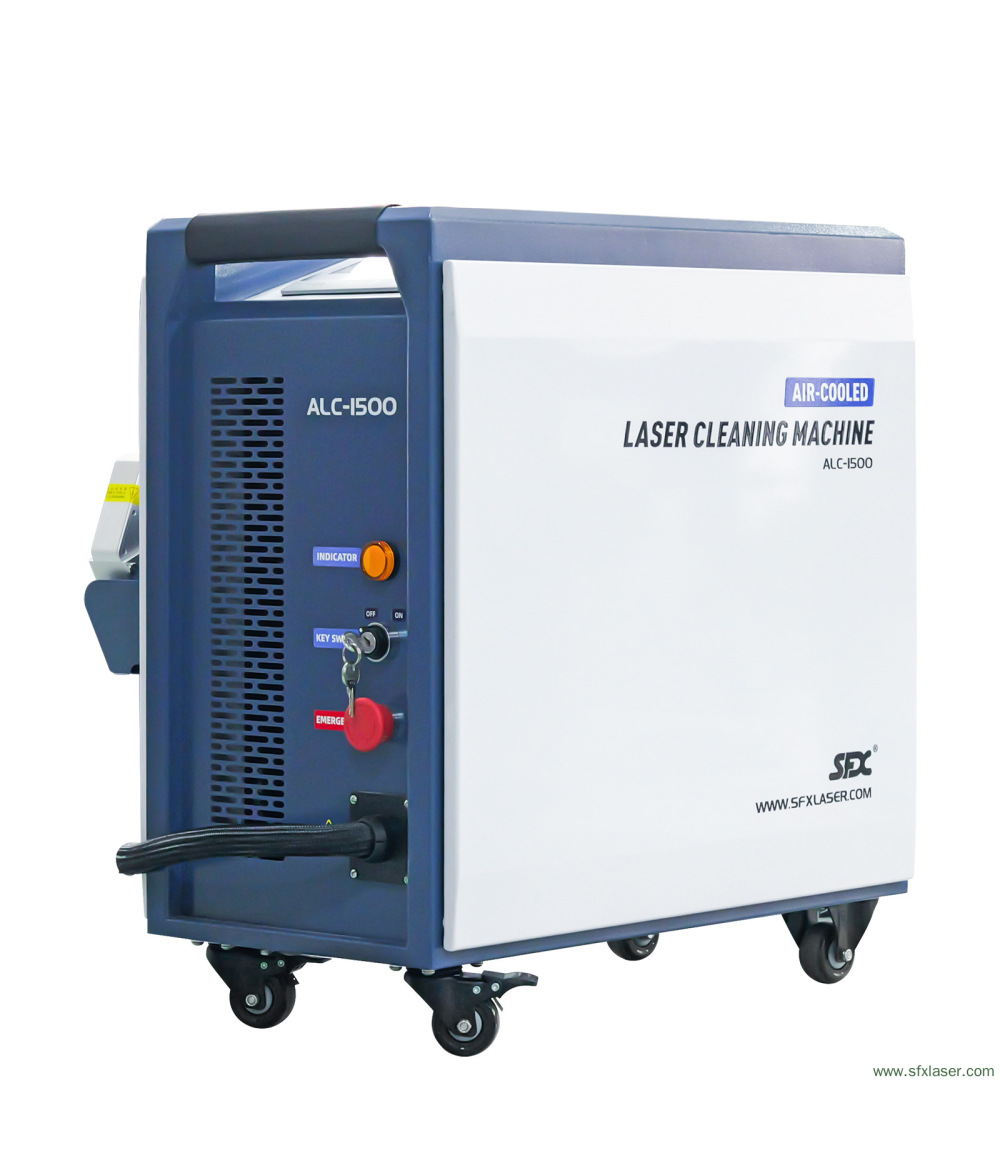 SFX ALC-1500 Air-Cooled Continuous Laser Cleaning Machine 1500W Portable Handheld Laser Rust Remover SFX ALC-1500 Air-Cooled Continuous Laser Cleaning Machine 1500W Portable Handheld Laser Rust Remover